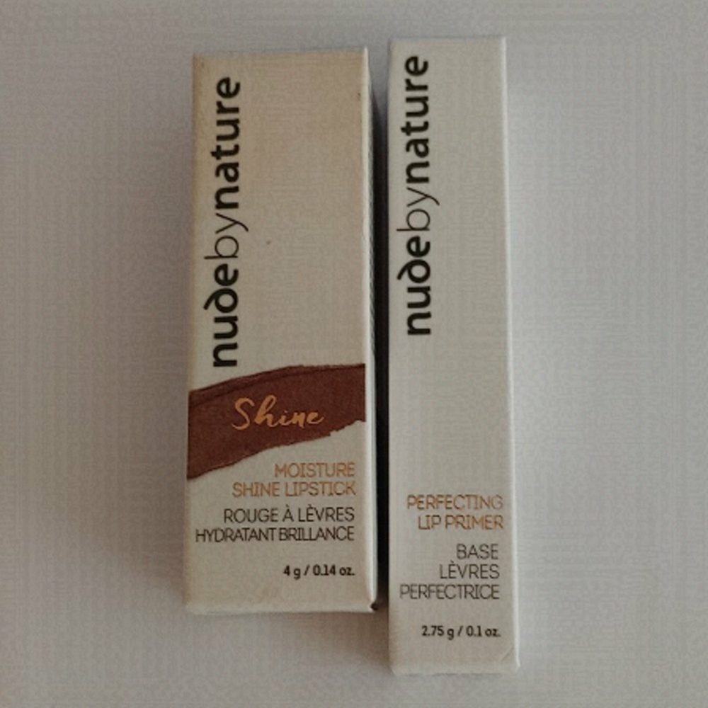 Nude by Nature Lipstick and Lip Primer Rosewood